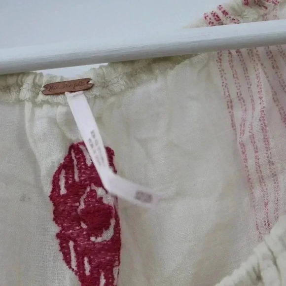 Free people NWT boho waisted pheasant top - Picture 6 of 9